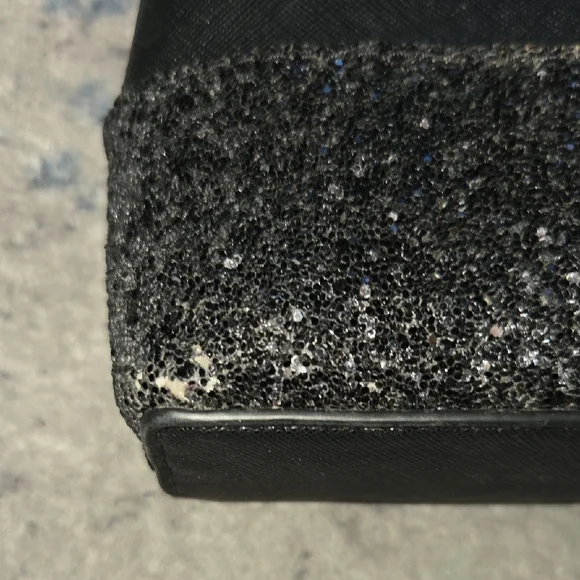 kate spade black crossbody with glitter panel - Picture 4 of 4